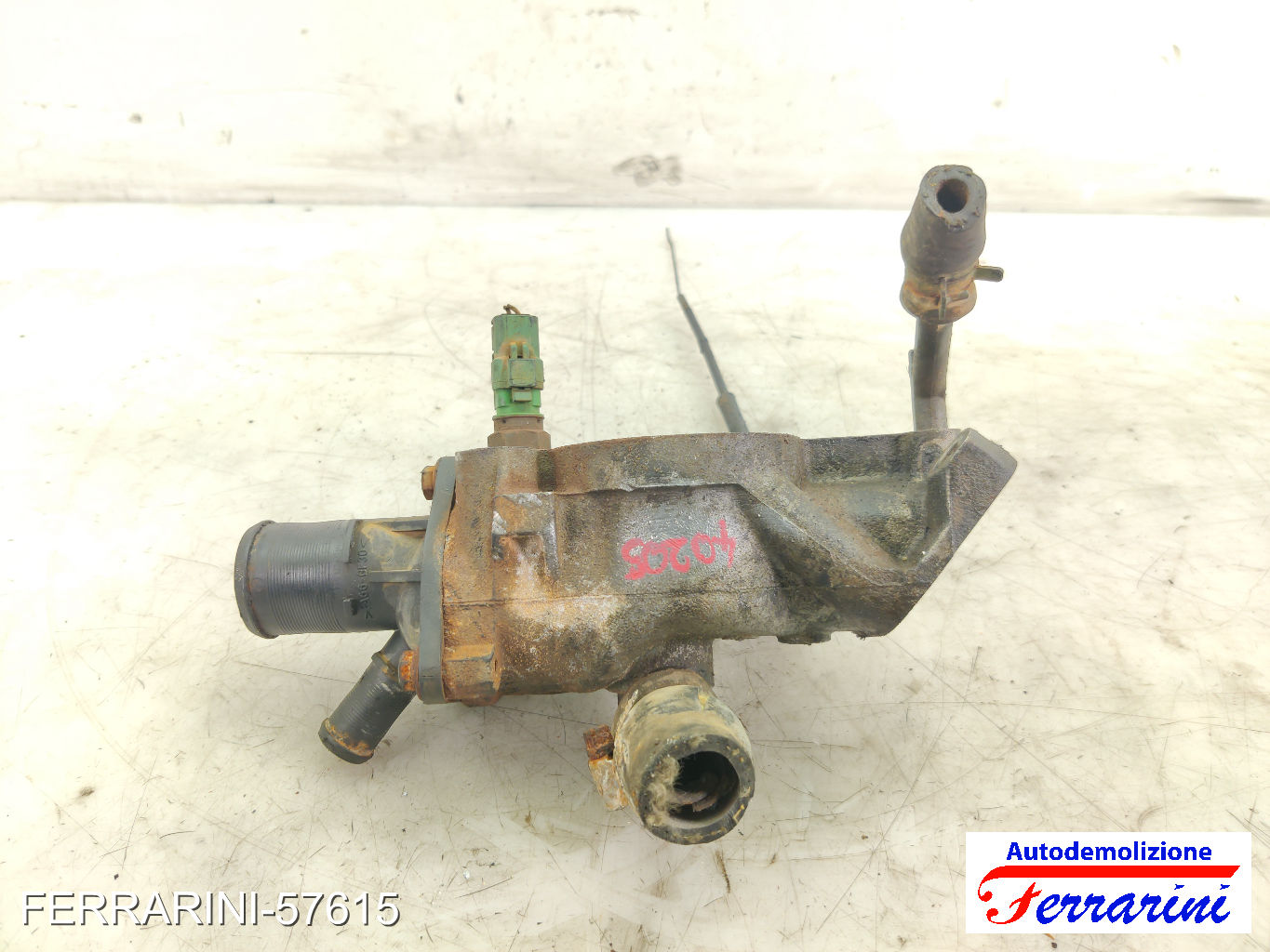 Termostato FIAT SCUDO 220 1.9 D 1998-2006 9624839210, 1336Q1, 1336N5