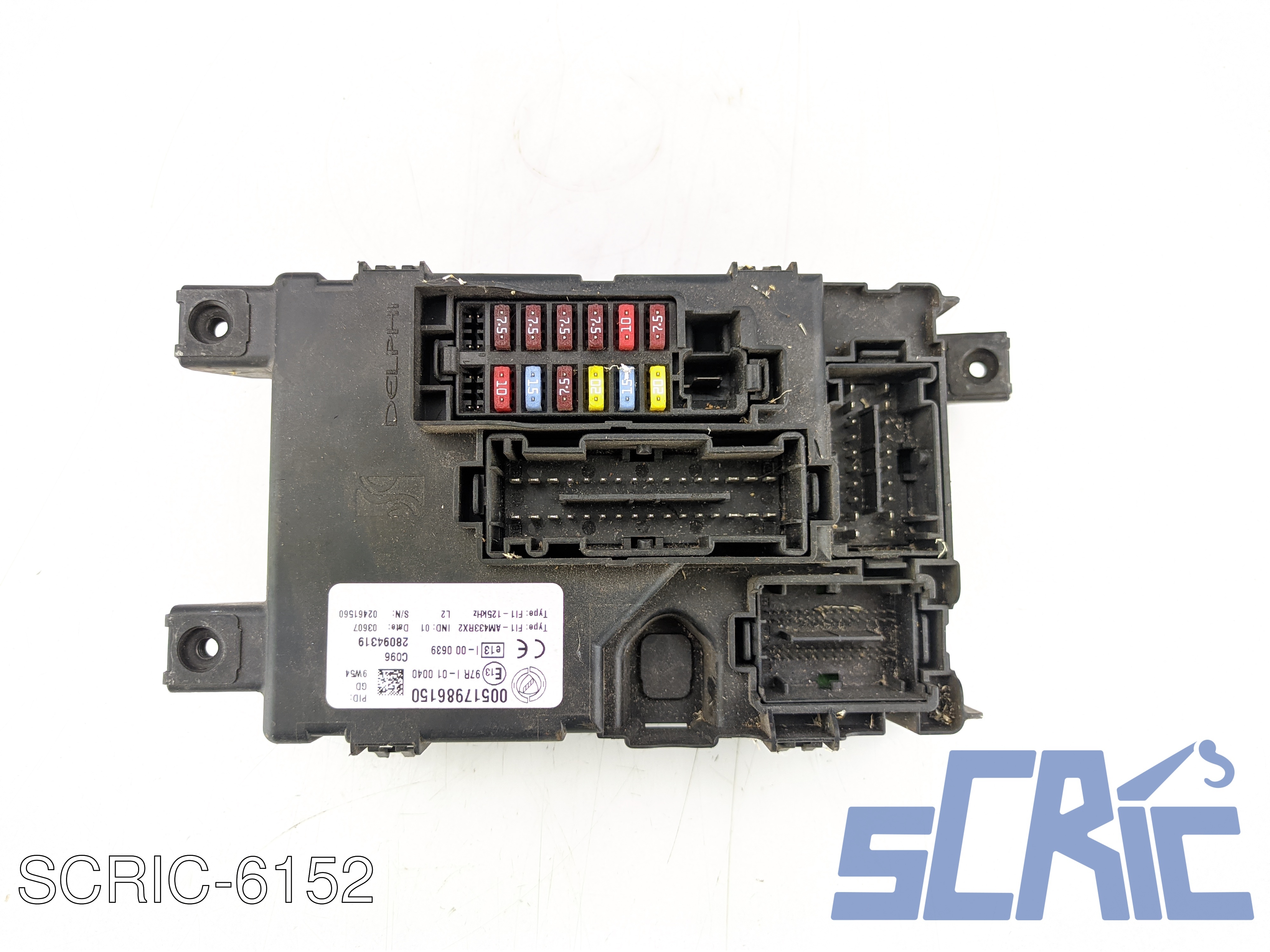 Body Computer FIAT GRANDE PUNTO 199 1.3 D MULTIJET 2005-2013 00517986150