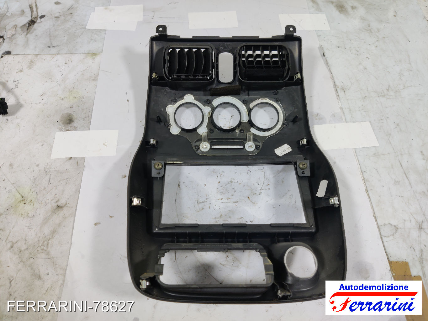 mascherina stereo Consolle Centrale Cruscotto OPEL AGILA A H00 2003-2007