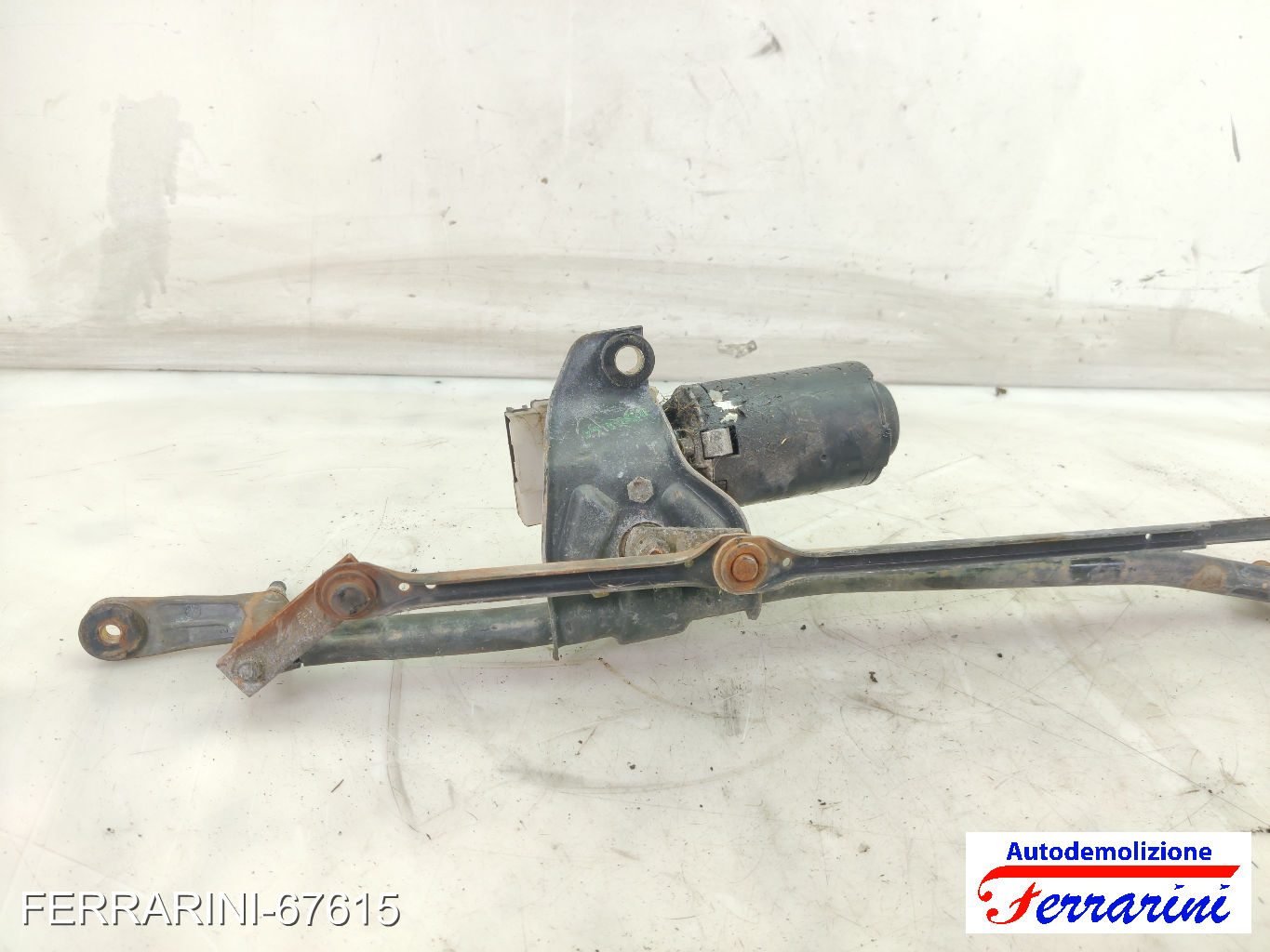 Spazzacqua Motorino Tergicristallo ALFA ROMEO 156 932 1997-2005 anteriore