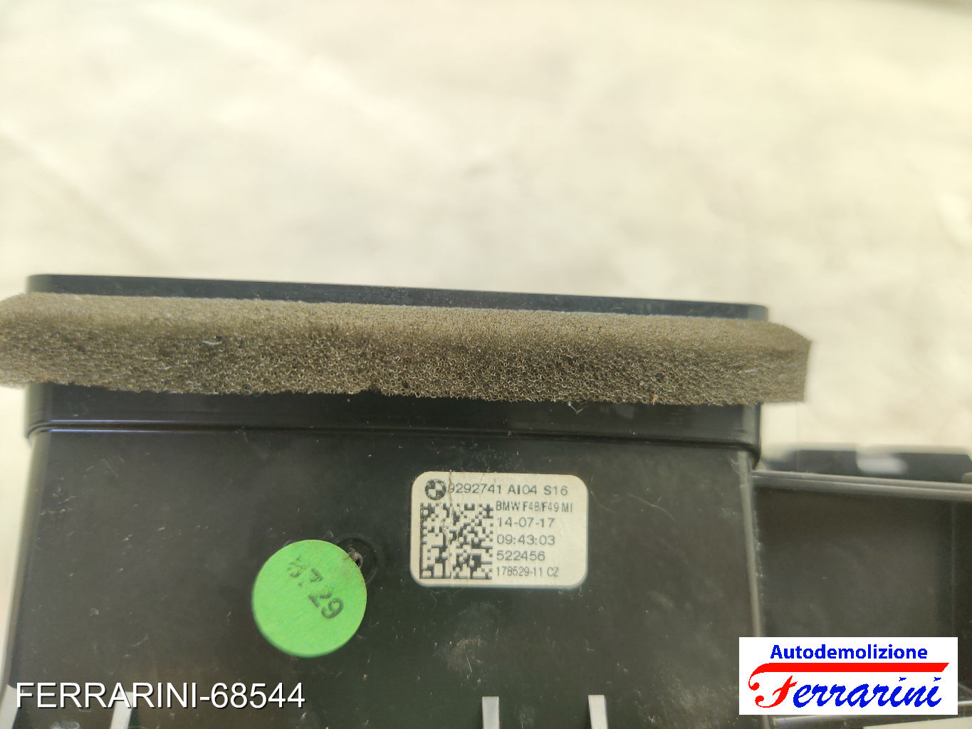 Bocchetta Areazione BMW X1 F48 2015-2023 anteriore, frontale centrale, ant 6