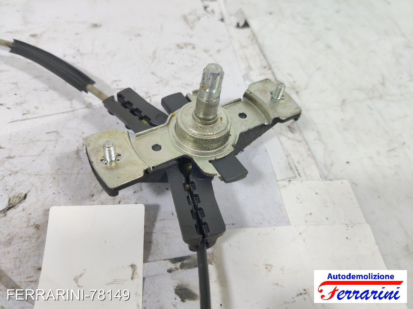 Alzavetro CHEVROLET SPARK M300 2010-2015 destro, dx, posteriore, post