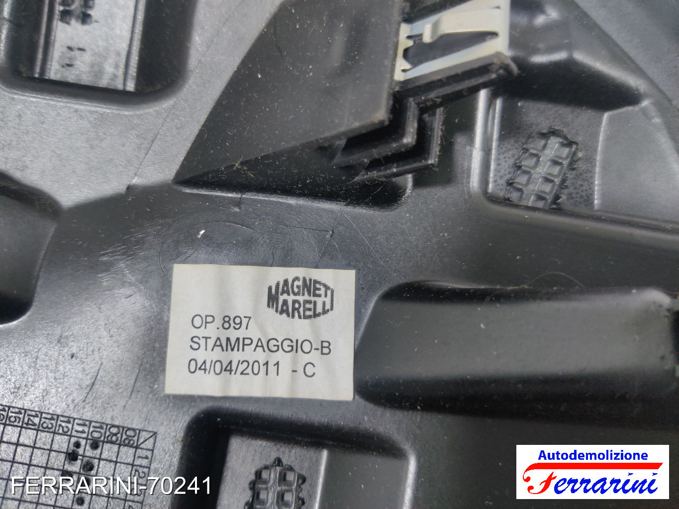 Cupolino Palpebra Cornice Contachilometri FIAT PUNTO EVO 199 2009-2012 7