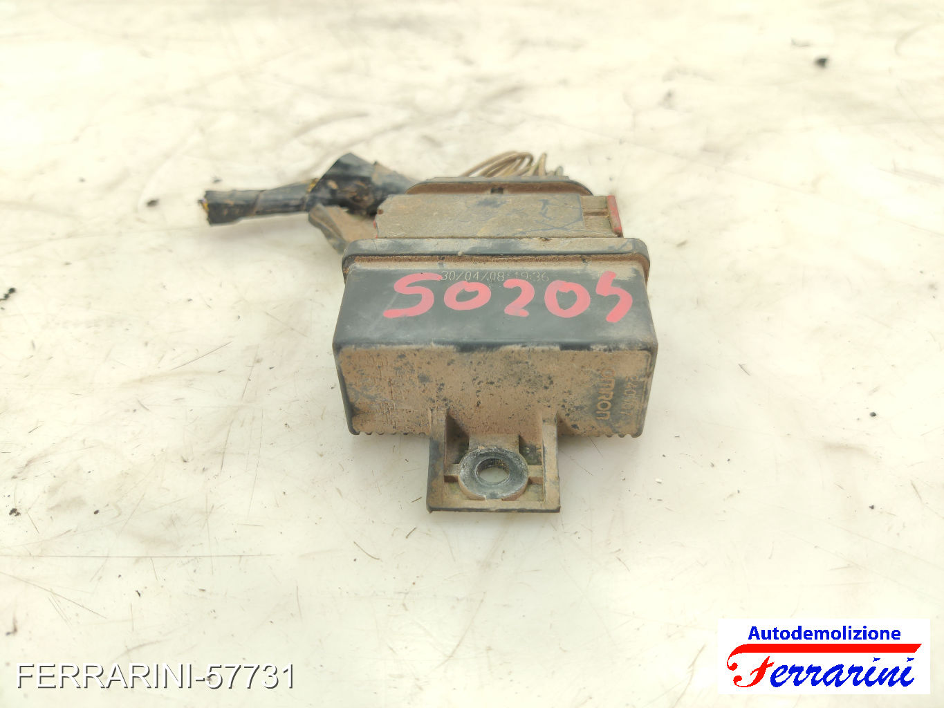 Centralina Candelette FIAT SCUDO 220 1.9 D 1998-2006 9625345780, 0281003015 10
