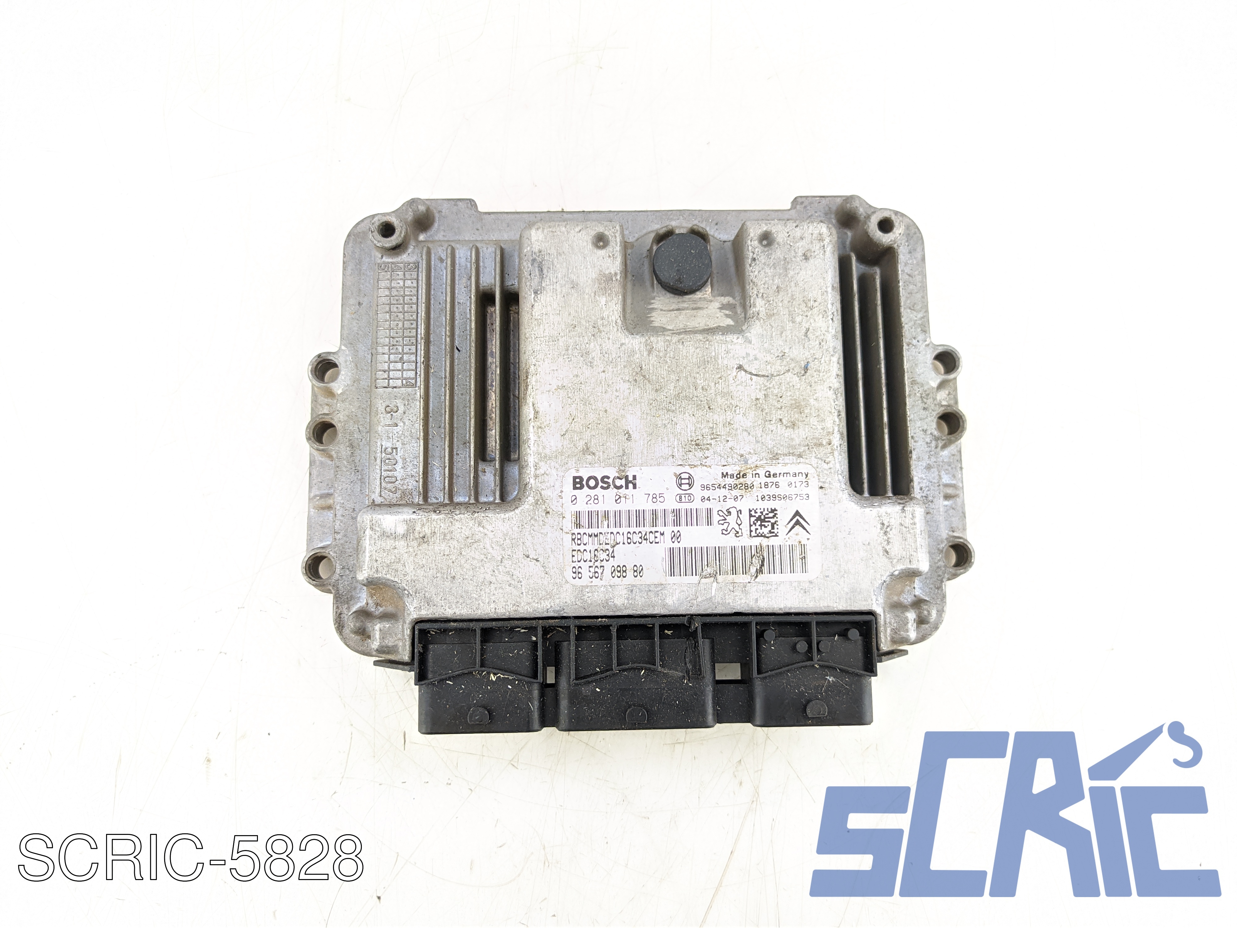 Centralina Motore CITROEN C3 1 FC, FN 1.4 HDI 2002-2009 0281011785, 9656709880