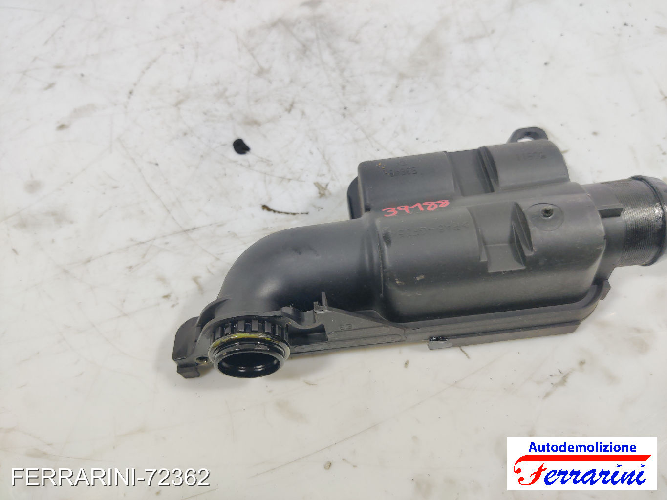 tubo aria aspirazione silenziatore FORD FIESTA 5 JD, JH 1.4 TDCI 2001-2008 6