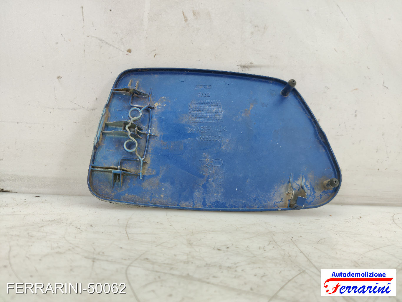 Sportellino Carburante FIAT PUNTO 188 2003-2012 498/A BLU LIDO MET