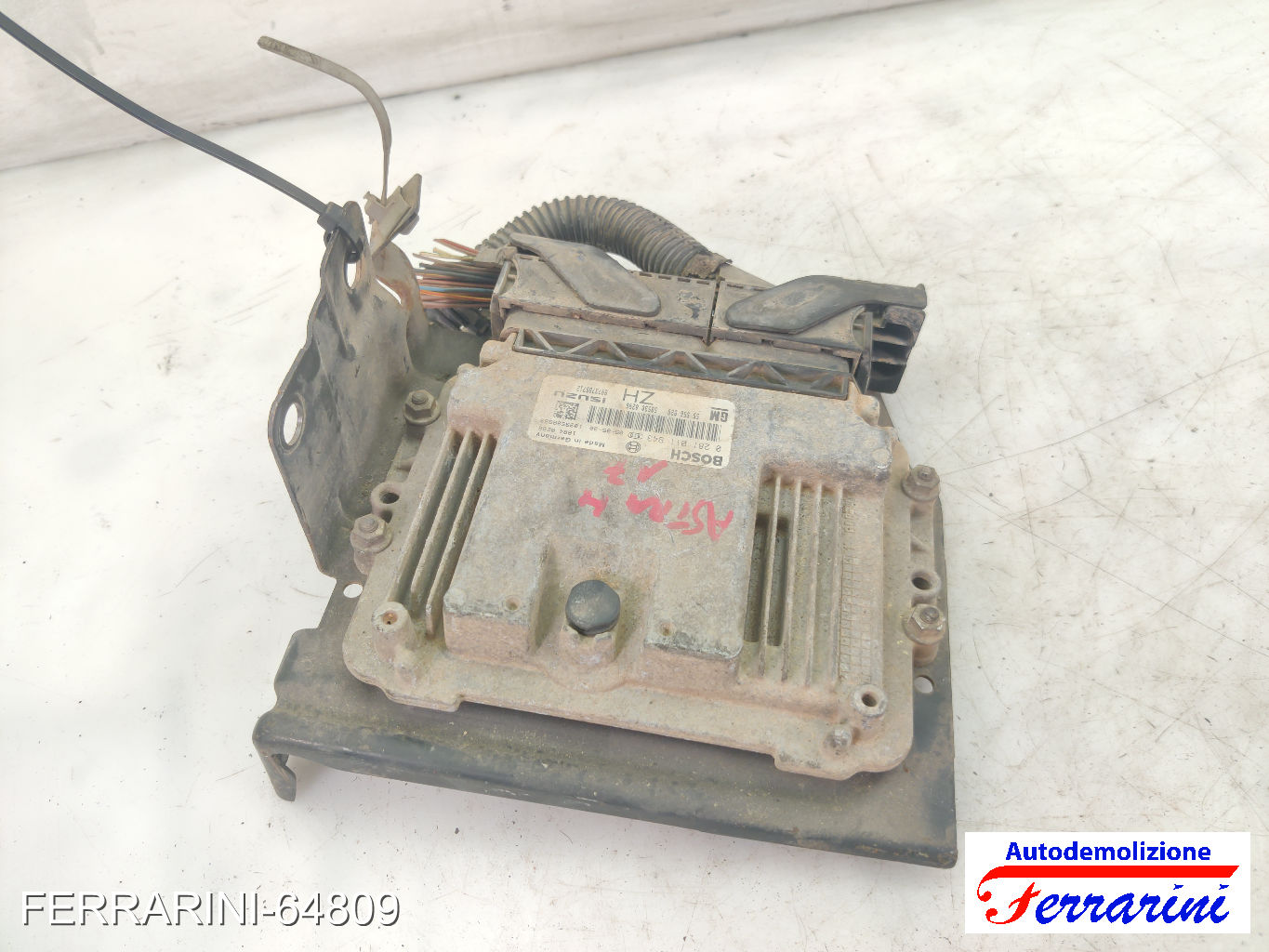 Centralina Motore OPEL ASTRA H SW A04 1.7 CDTI 2004-2010 55556829, 0281011943