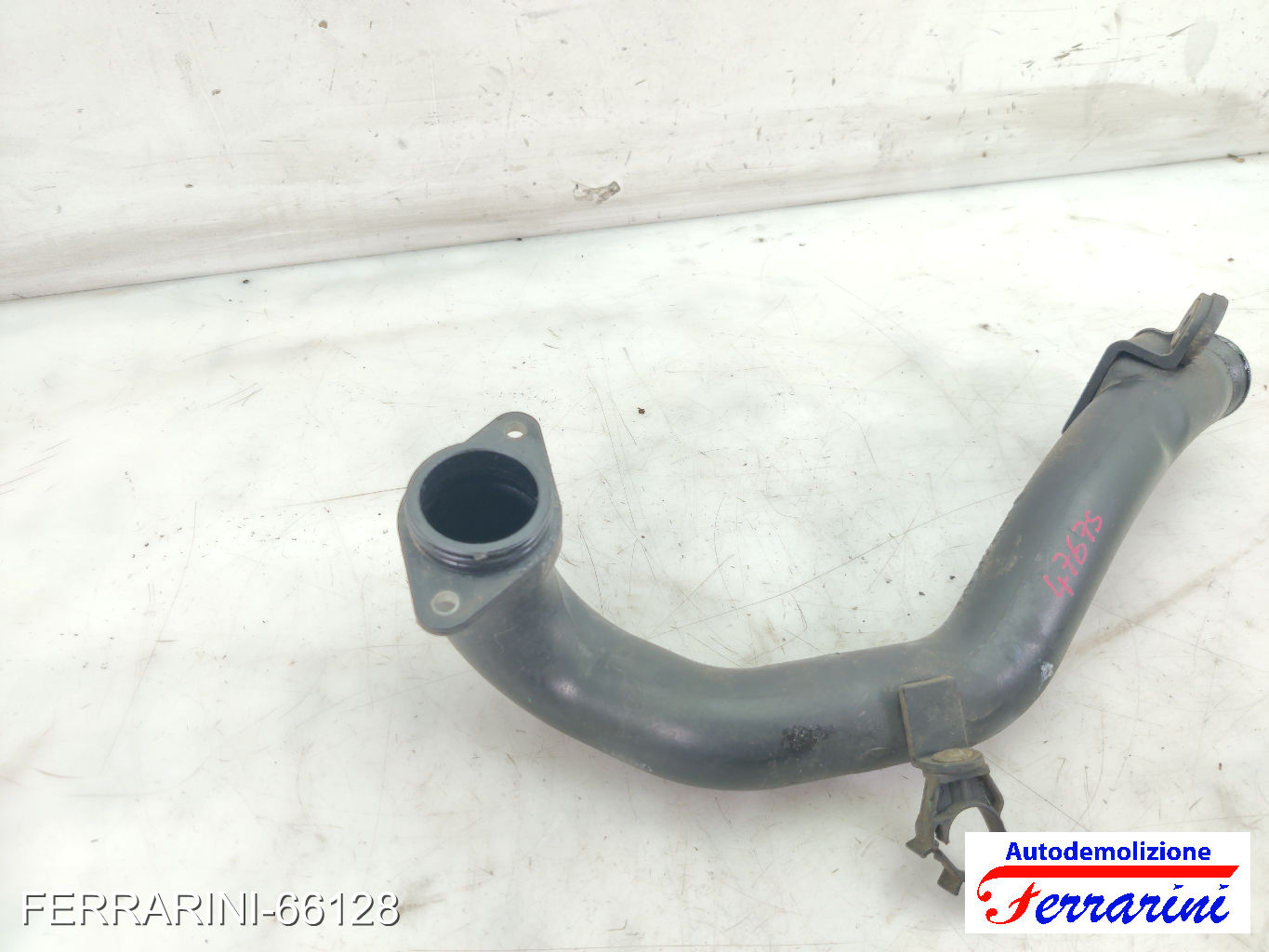 tubo aria aspirazione, intercooler 199A9000 FIAT PUNTO EVO 199 1.3 D MULTIJET 8
