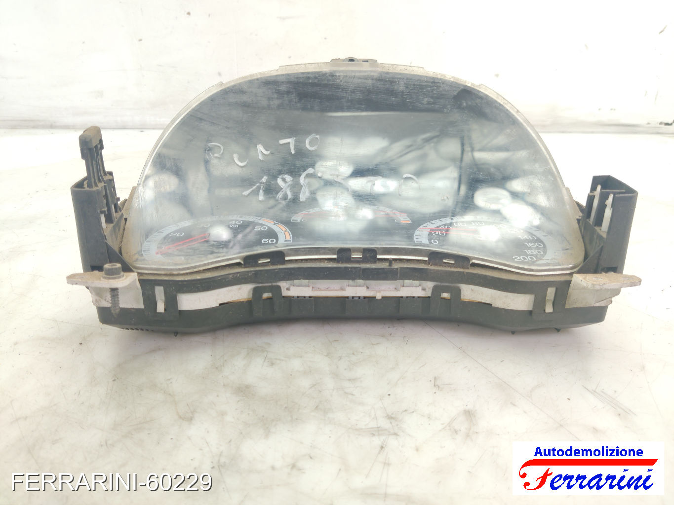 Quadro Contachilometri FIAT PUNTO 188 1.9 JTD 2001-2012 46816363, 503000344400 8