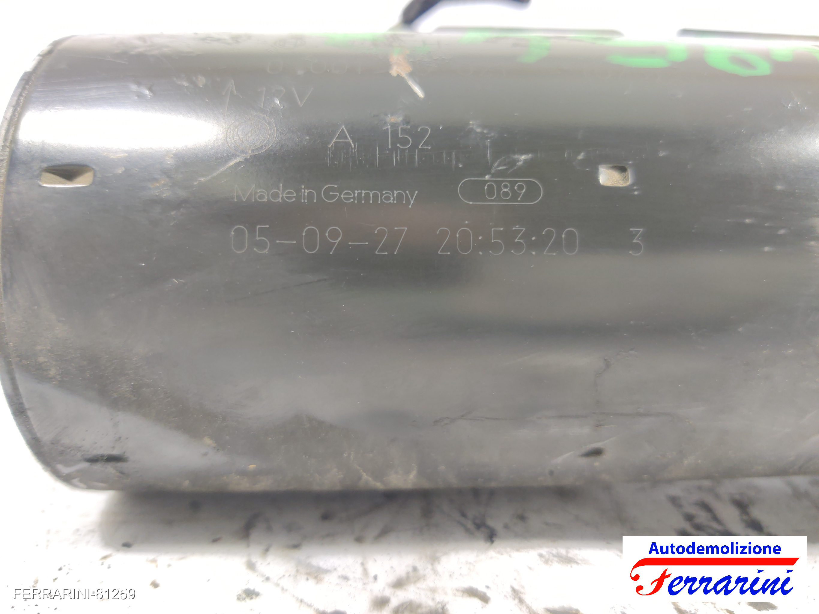Motorino Avviamento FIAT CROMA 194 1.9 D MULTIJET 2005-2011