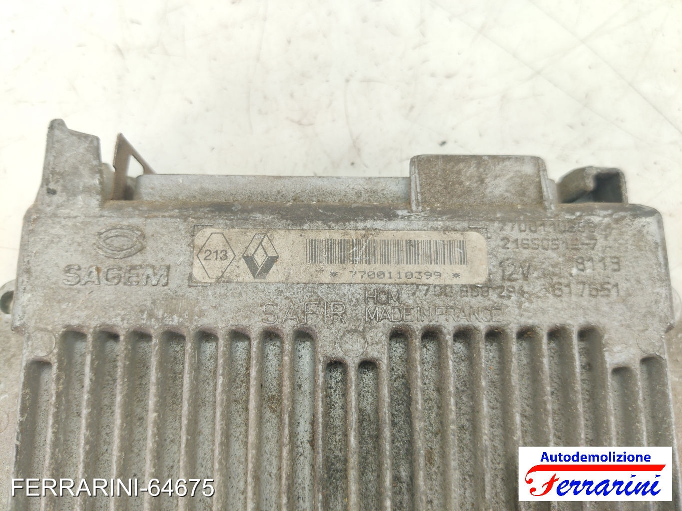 Centralina Motore RENAULT CLIO 2 BB, CB 1.2 1998-2010 7700110399, 21650515