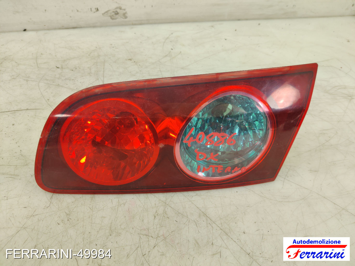 Fanalino Stop Posteriore FIAT CROMA 194 2005-2011 destro, dx 51727251, 51727249