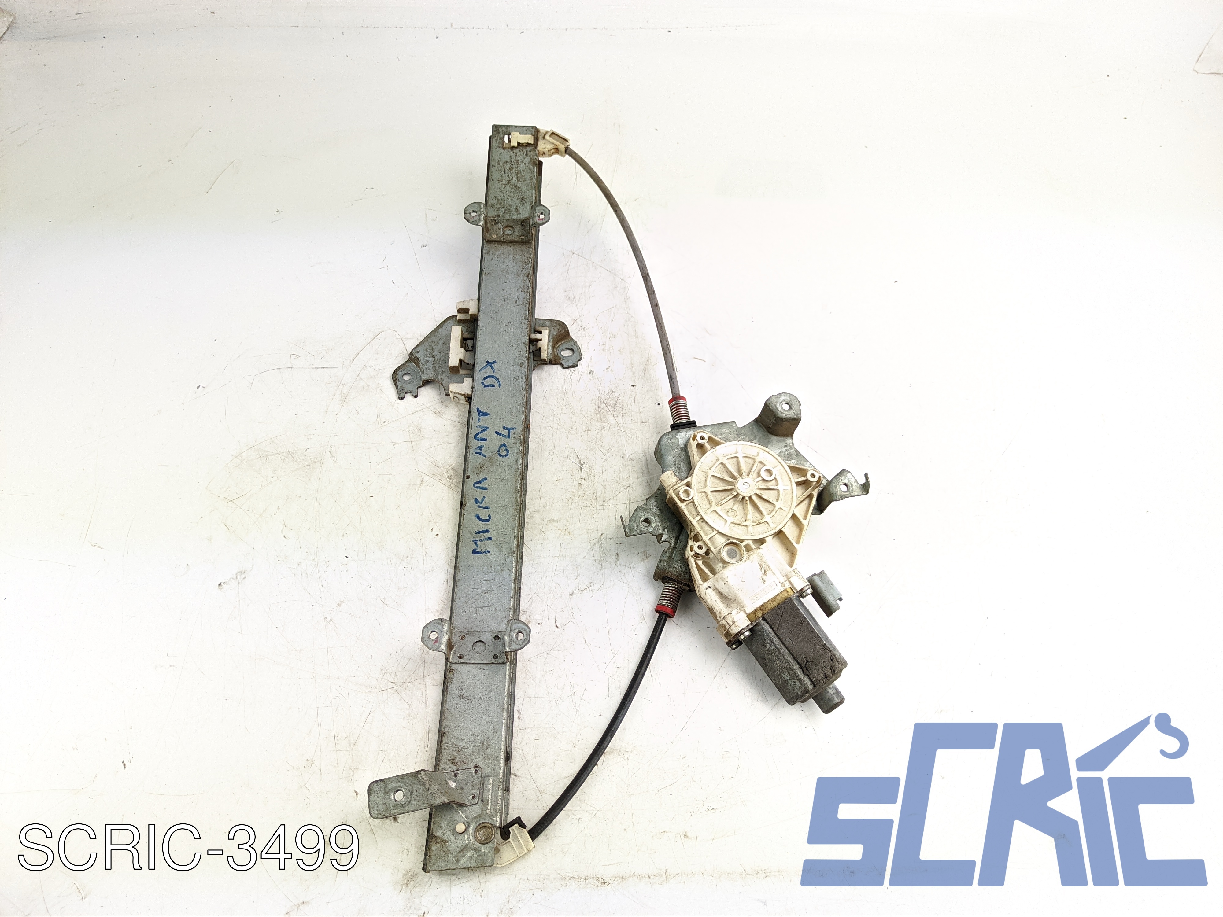 Alzavetro NISSAN MICRA 3 K12 2003-2010 destro, dx, frontale, anteriore