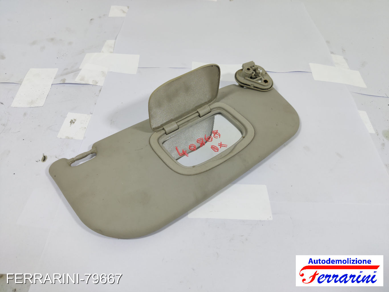 Aletta Parasole ALFA ROMEO 147 937 2004-2010 destro, dx 156070684