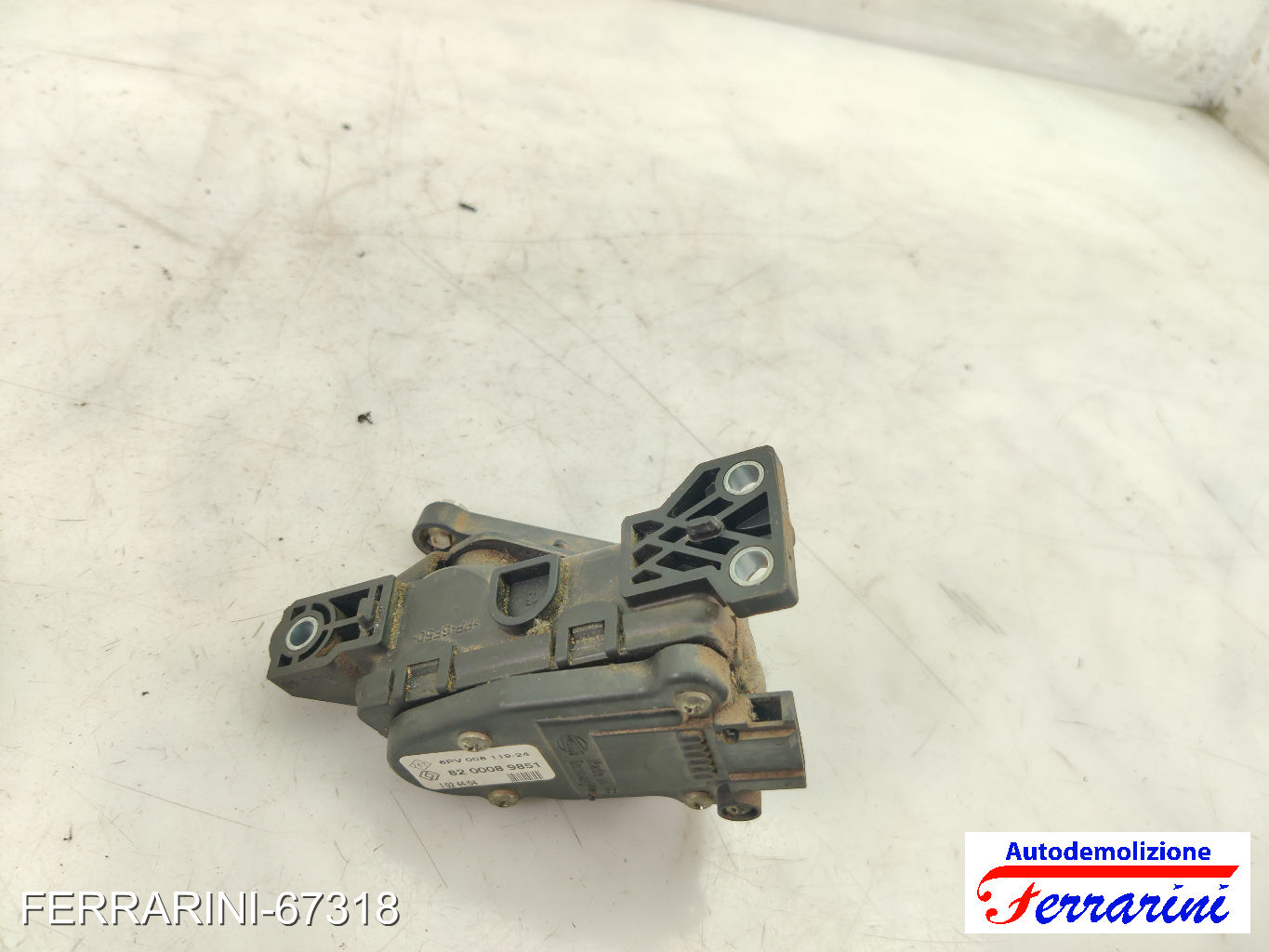 Pedale Acceleratore RENAULT KANGOO KC0/1 1.5 DCI 2001-2007 8200089851