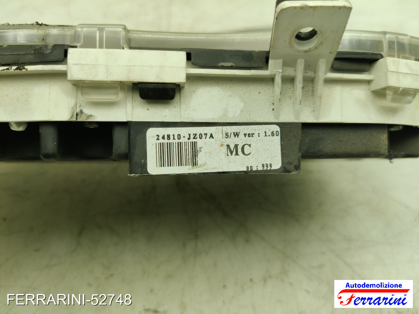 Quadro Contachilometri RENAULT KOLEOS 1 HY 2.0 DCI 4X4 2008-2023 24810JZ07A