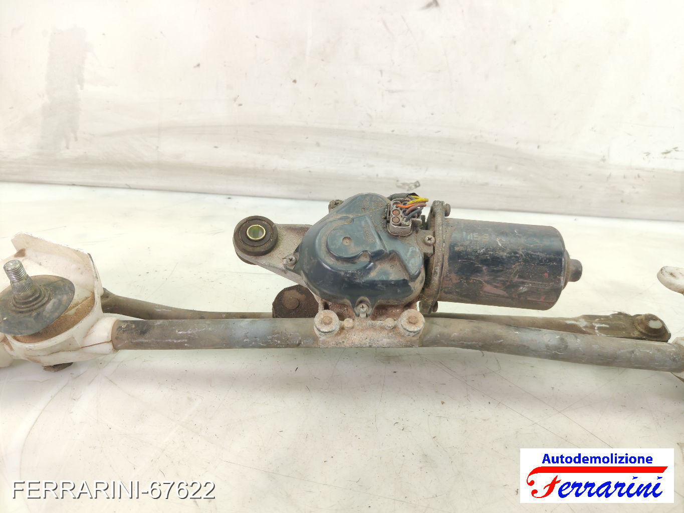 Spazzacqua Motorino Tergicristallo NISSAN MICRA 3 K12 2003-2010 anteriore 9