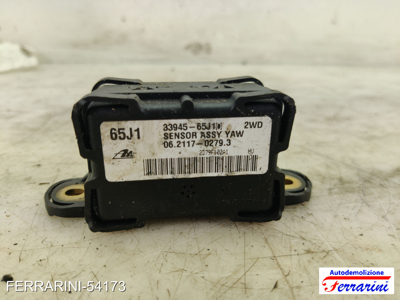 Sensore Airbag OPEL AGILA B H08 2008-2012 06211702793, 3394565J10, 65J1
