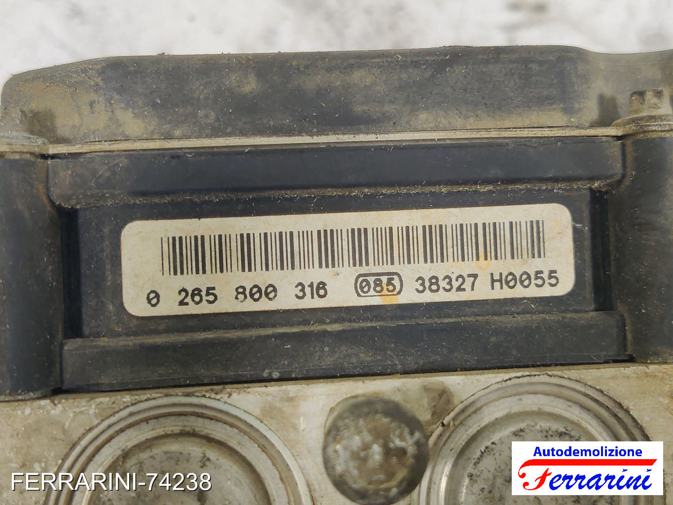 Centralina Pompa Abs RENAULT CLIO 2 BB, CB 1.2 1998-2010 8200229137, 0265800316