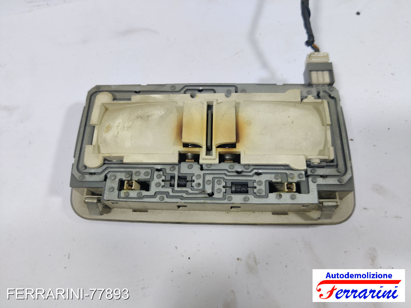 Plafoniera FIAT GRANDE PUNTO 199 2005-2010 anteriore, frontale centrale, ant