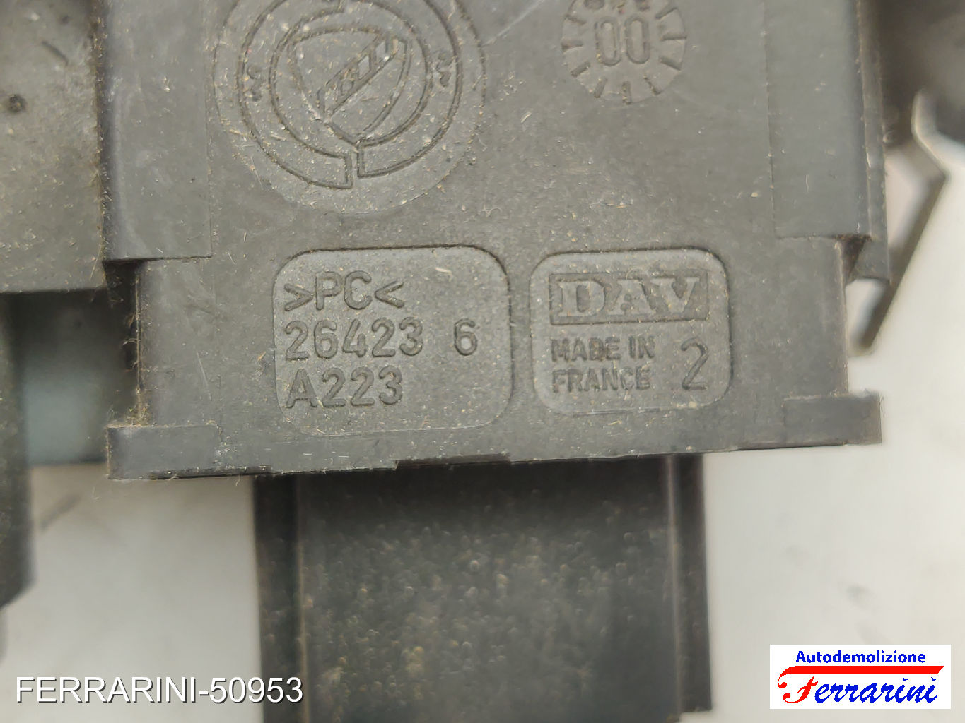 Comando regolazione intensità luminosa cruscotto dimmer LANCIA LYBRA 839