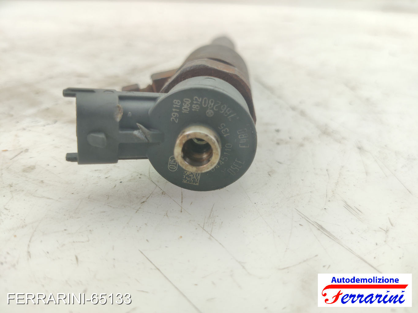 Iniettore CITROEN C3 1 FC, FN 1.4 HDI 2002-2009 0445110135, 1980A9, 0986435085
