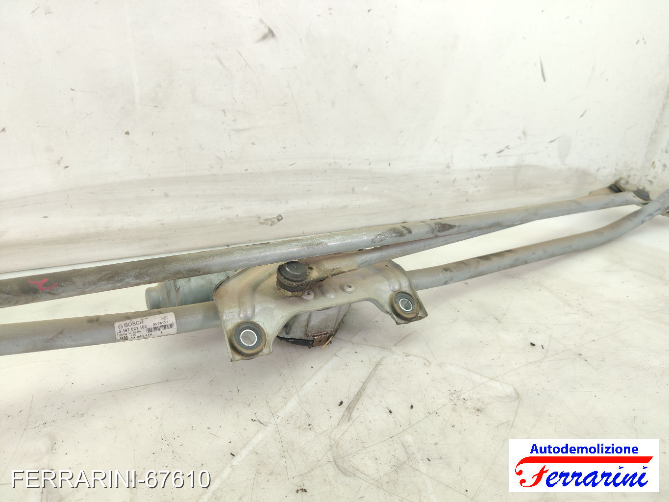 Spazzacqua Motorino Tergicristallo OPEL MERIVA B S10 2011-2017 anteriore