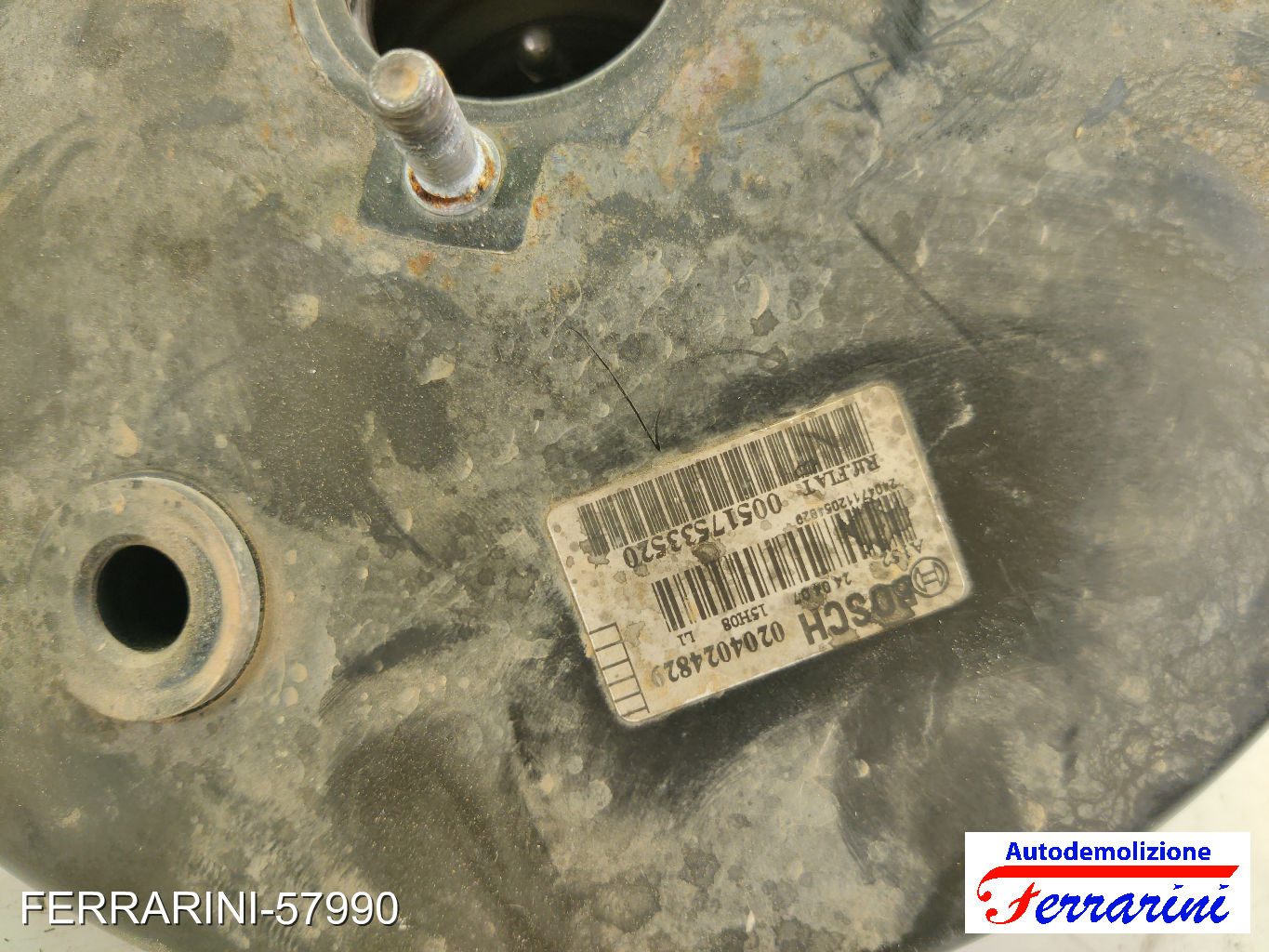 Servofreno FIAT BRAVO 2 198 1.9 D MULTIJET 2007-2014 77363306, 51753352 7