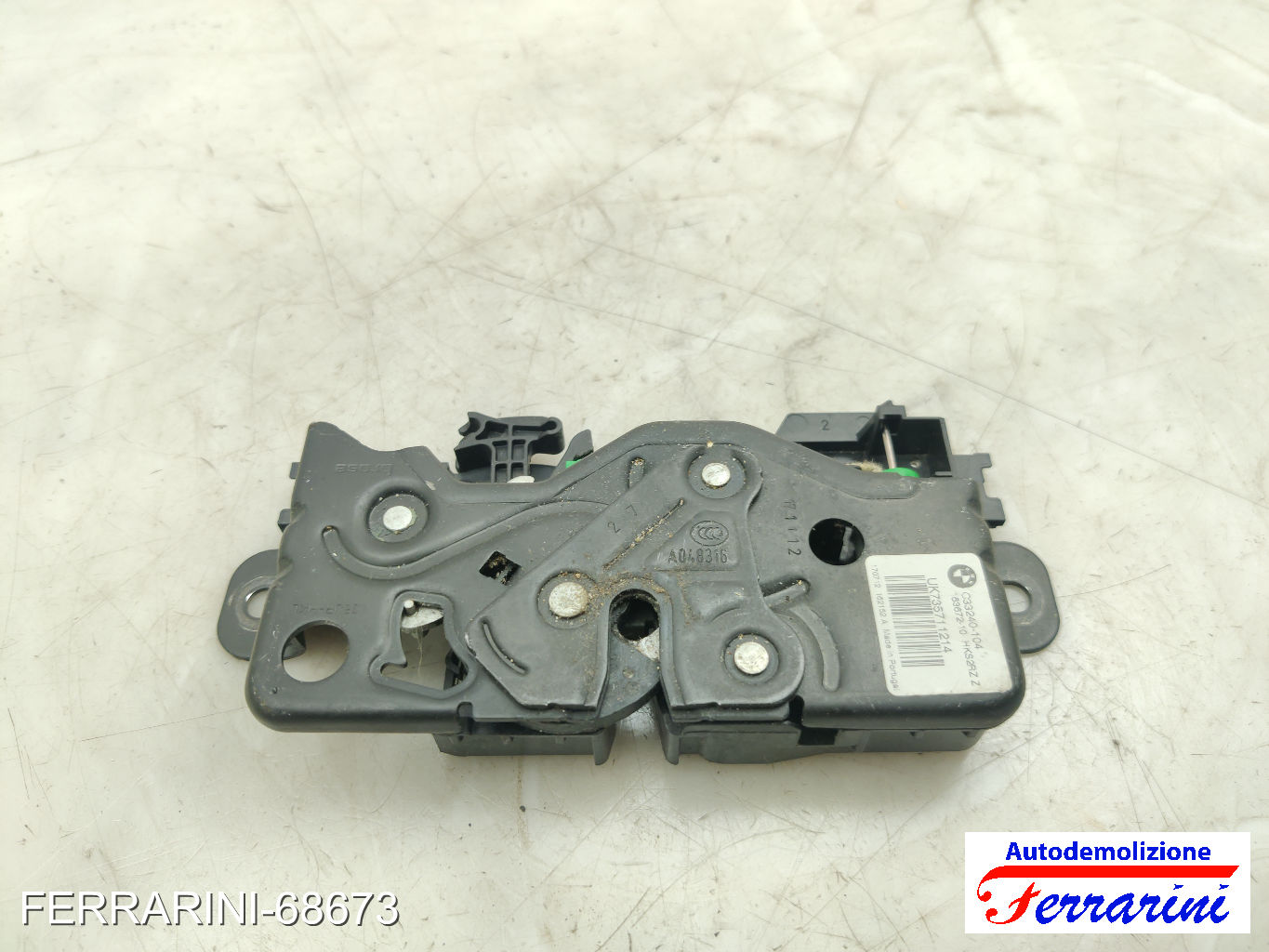 Chiusura Serratura Portellone BMW X1 F48 2015-2023 51247357112, 51247374006