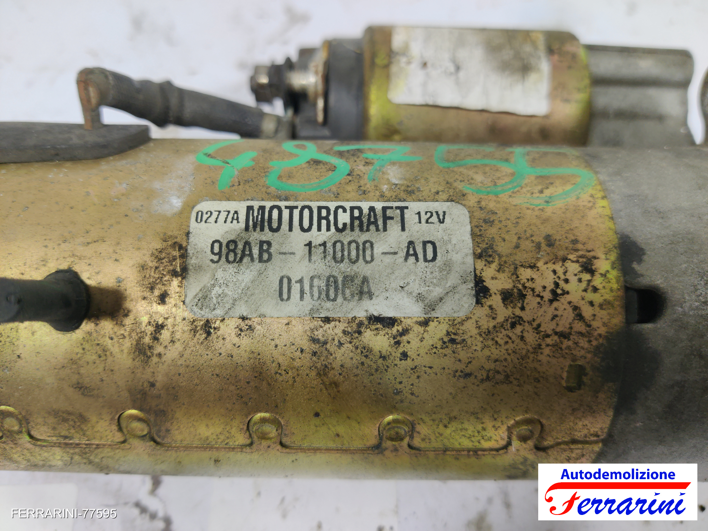 Motorino Avviamento FORD FOCUS SW DNW 1.8 TURBO DI/TDDI 1999-2004 98AB11000AD 10