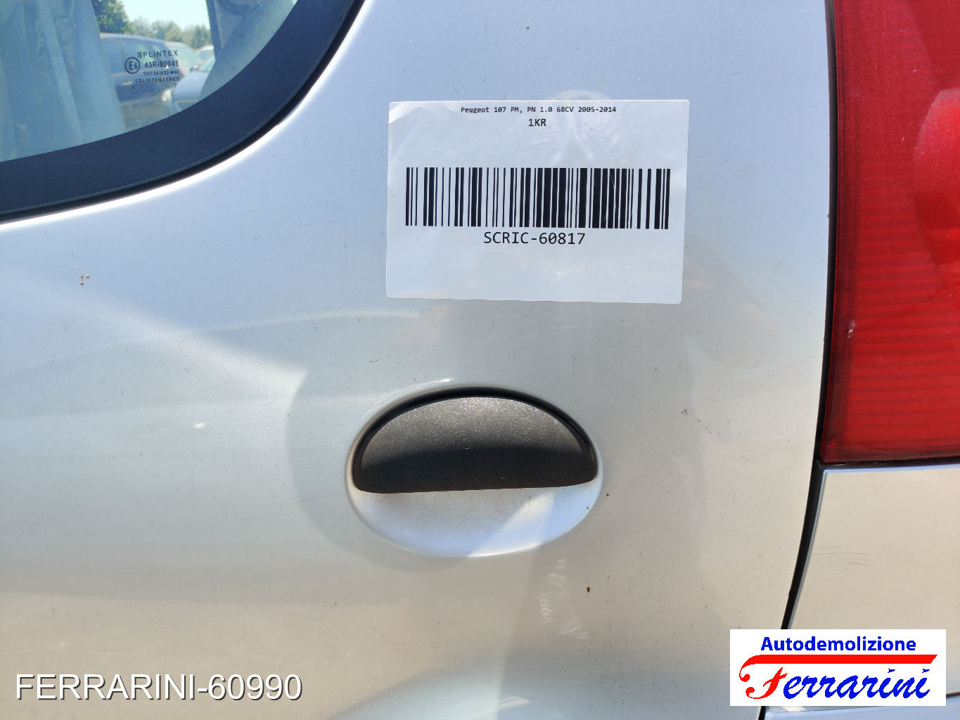 Peugeot 107 PM, PN 1.0 68CV 2005-2014