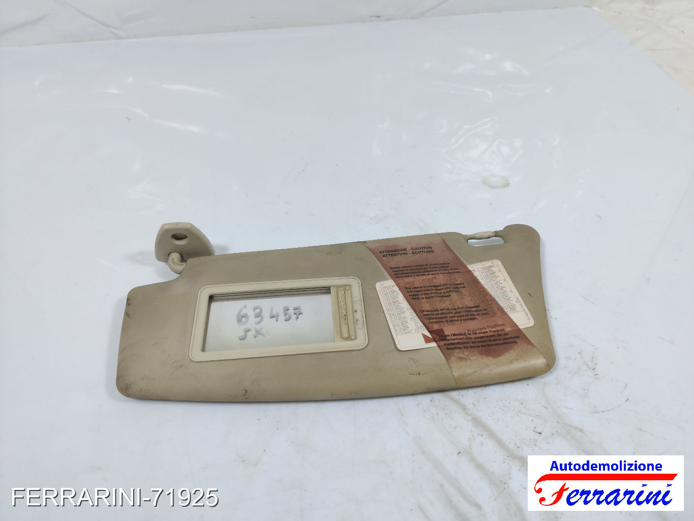 Aletta Parasole LANCIA YPSILON 843 2003-2011 sinistro, sx 735407870 7