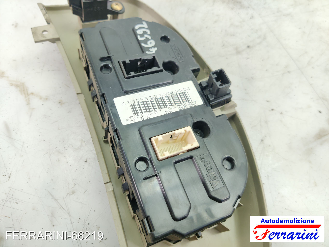 automatico Tastiera Clima NISSAN MICRA 3 K12 2003-2010 anteriore, frontale 9