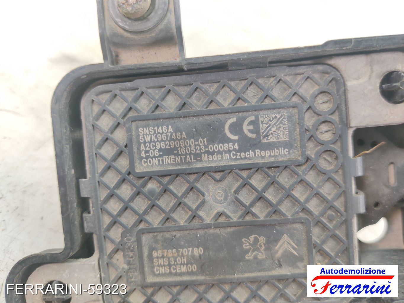 Sensore NOx Continental Sonda Lambda CITROEN C4 2 NC 1.6 BLUEHDI 100 2014-2023 8