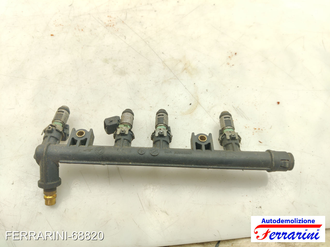 Flauto Con Iniettori FIAT SEICENTO 600 187 1.1 1998-2010 55183532, 71729224