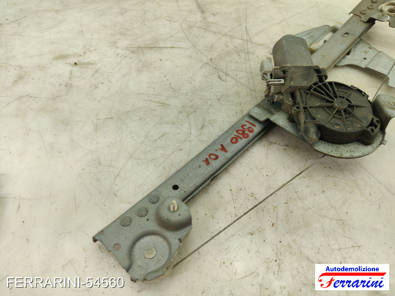 Alzavetro PEUGEOT 107 PM, PN 2005-2014 destro, dx, frontale, anteriore 9222T6 16