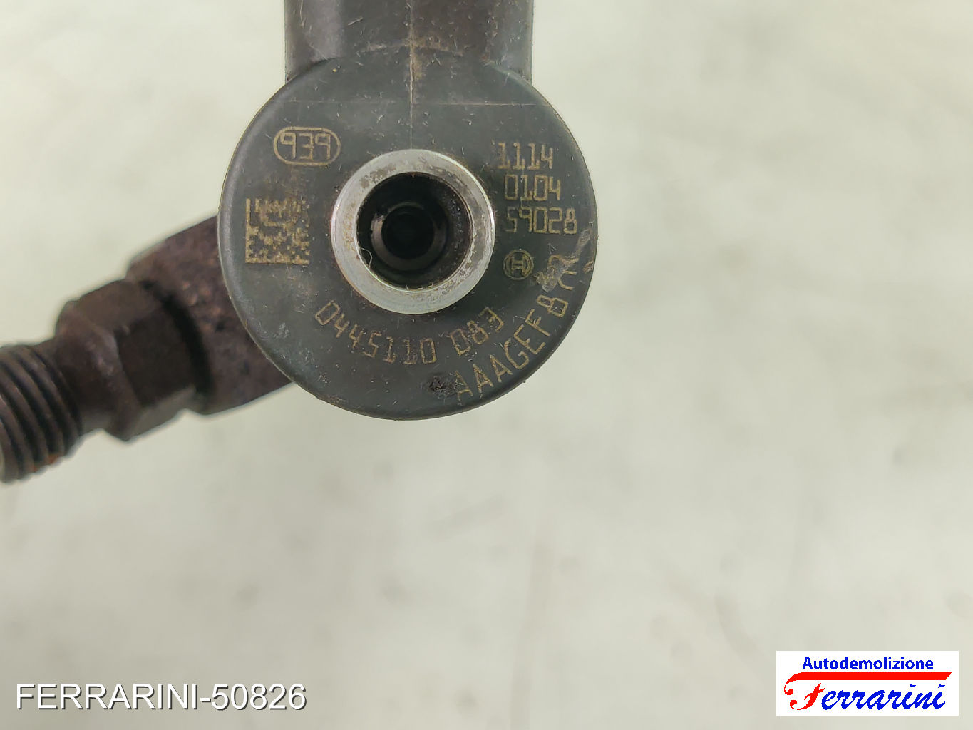 Iniettore FIAT IDEA 350 1.3 D MULTIJET 2005-2016 55197875, 0445110183, 59028