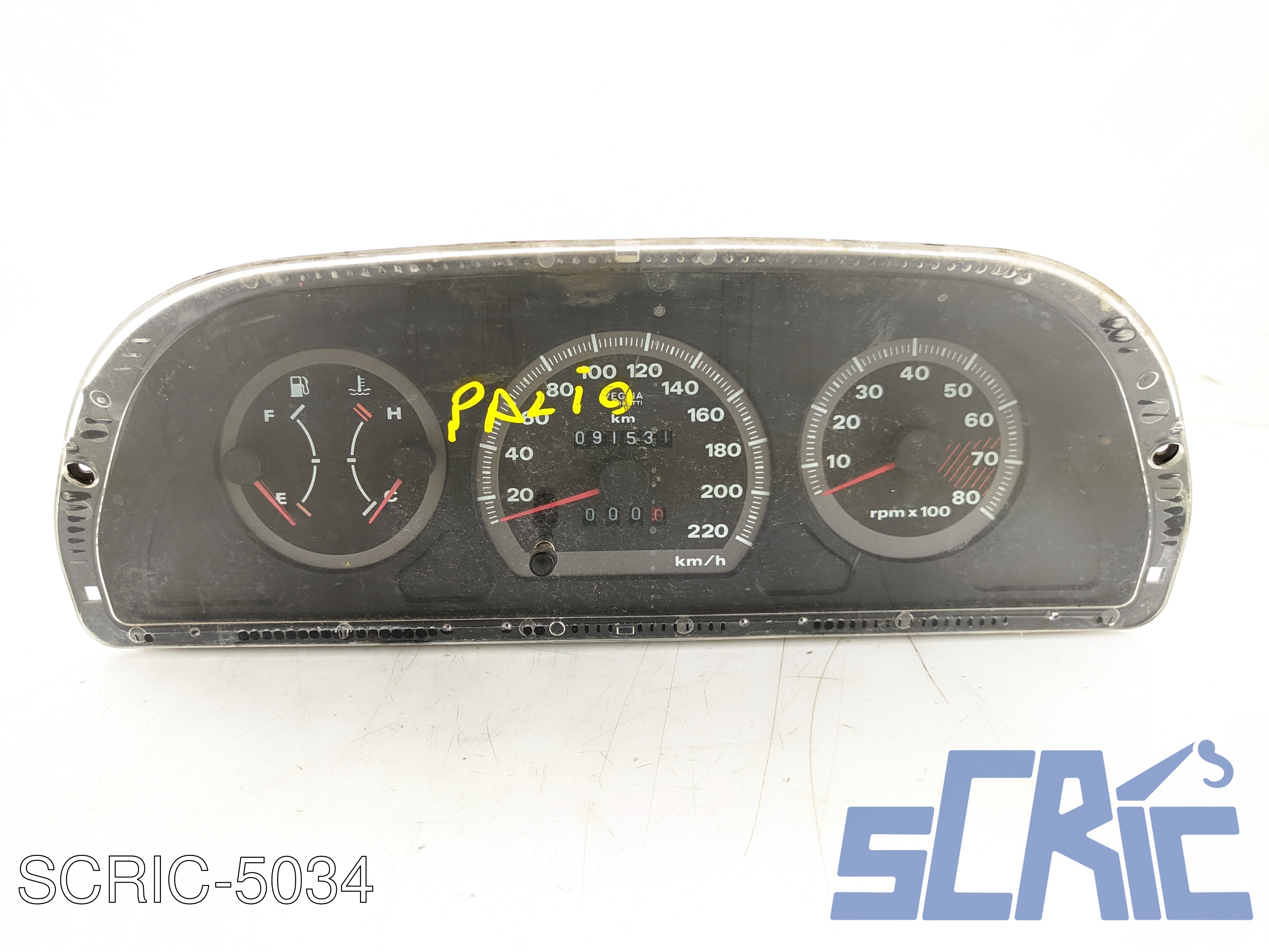 Quadro Contachilometri FIAT PALIO WEEKEND 171, 173, 178, 373, 374 1.2 1996-2004