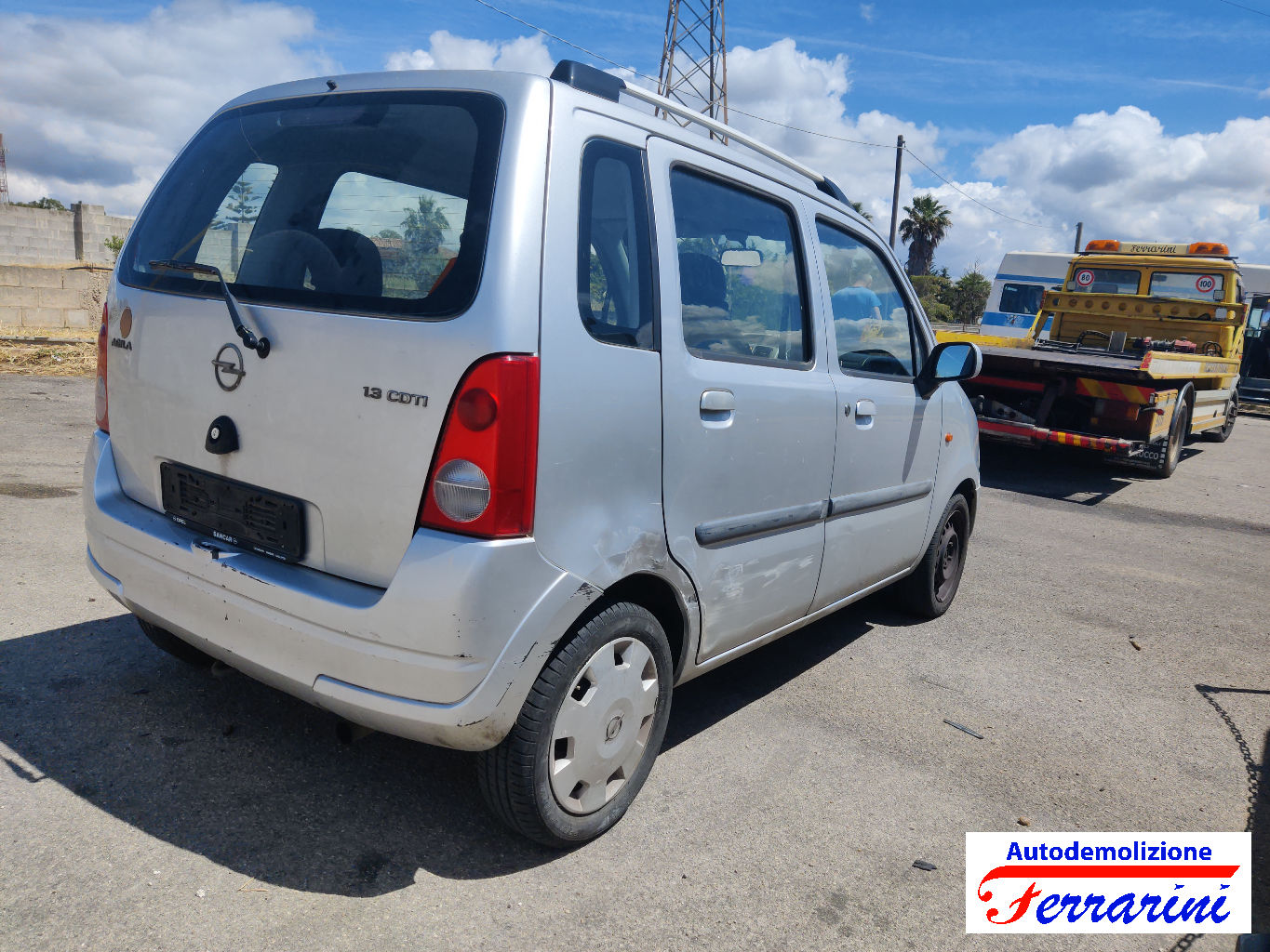 Opel Agila A H00 1.3 CDTI 70CV 2003-2007