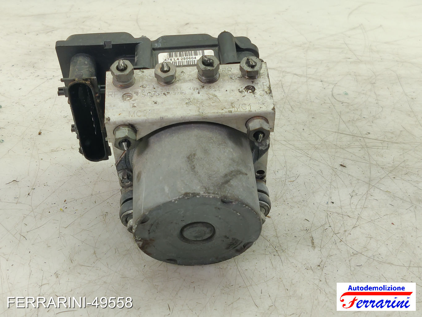 Centralina Pompa Abs FIAT PUNTO 188 1.2 60 1999-2010 46836768, 474L4280604085 11