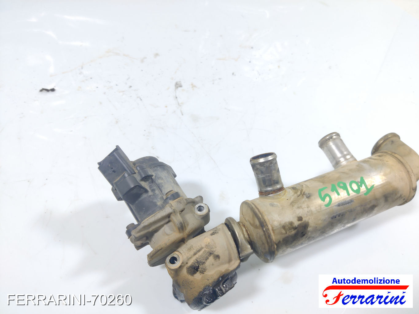 Valvola Egr FORD FUSION JU 1.4 TDCI 2002-2012 2S6Q9F464AB, 51901, 9646762280 8