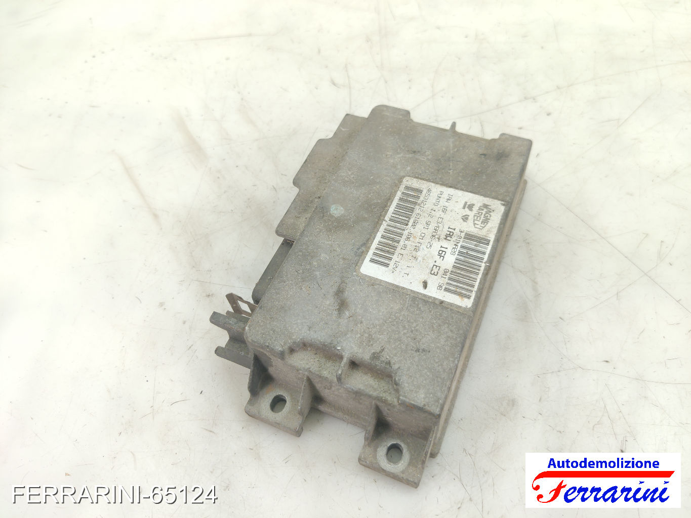 Centralina Motore FIAT PUNTO 176 60 1.2 1993-1999 46531212, 26160210601, 301NA28