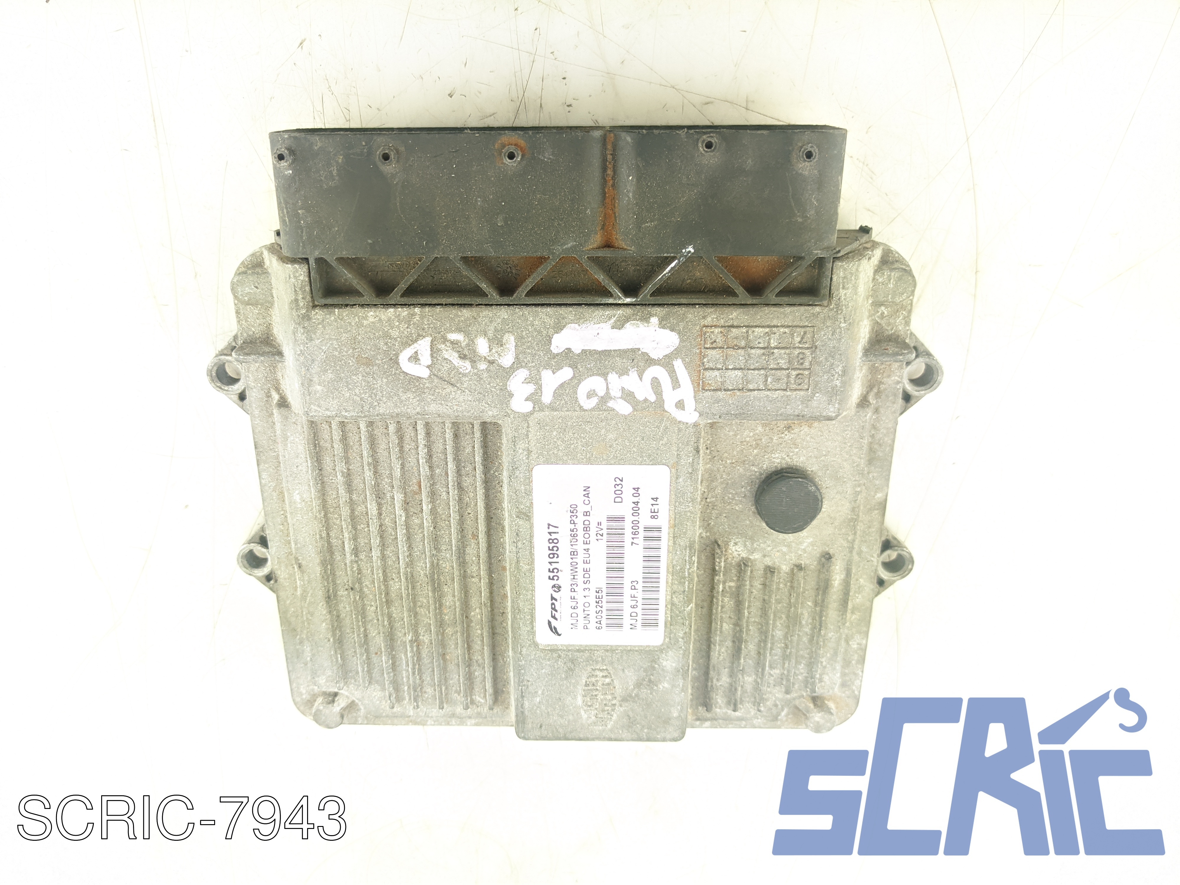 Centralina Motore FIAT PUNTO 188 1.3 JTD 16V 2003-2012 55195817, MJD6JFP3