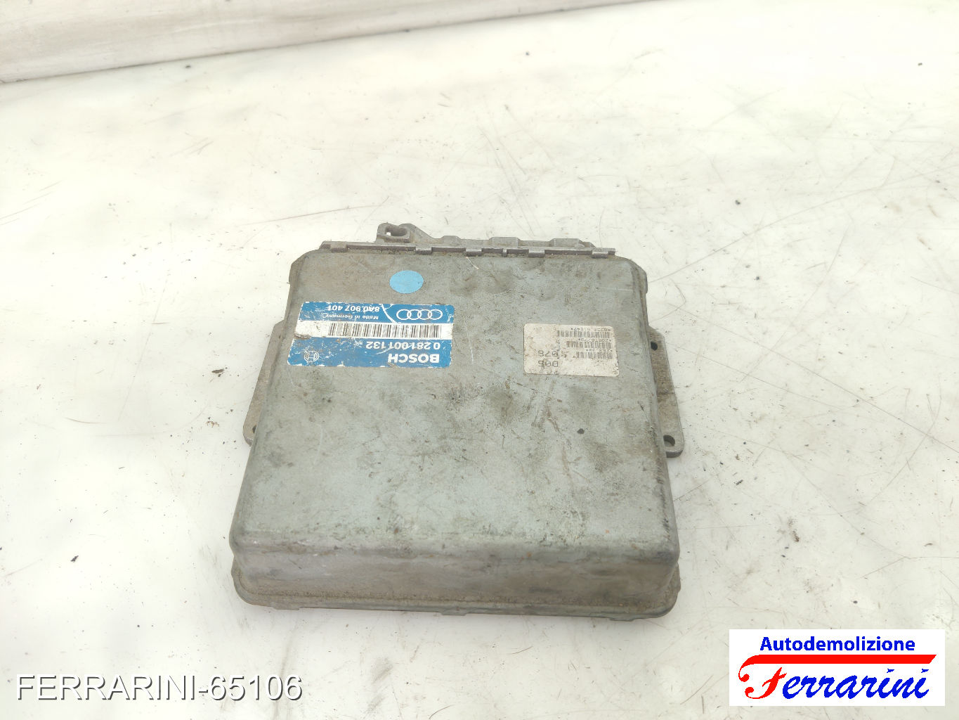 Centralina Motore AUDI 80 8C2 1.9 TDI 1991-1994 8A0907401, 0281001132, 28RT8779