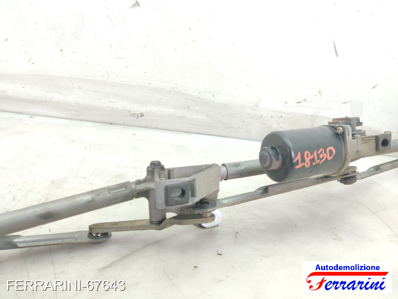Spazzacqua Motorino Tergicristallo PEUGEOT 307 SW 3H 2002-2008 anteriore 9