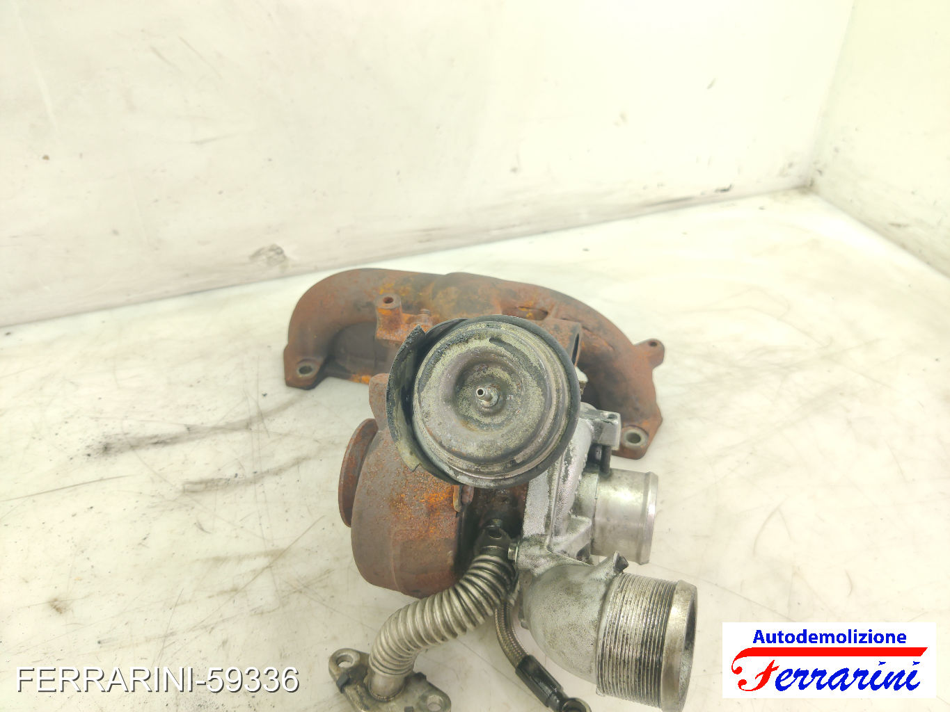 Turbina FIAT BRAVO 2 198 1.9 D MULTIJET 2007-2014 55214061, 55205475, 041022301