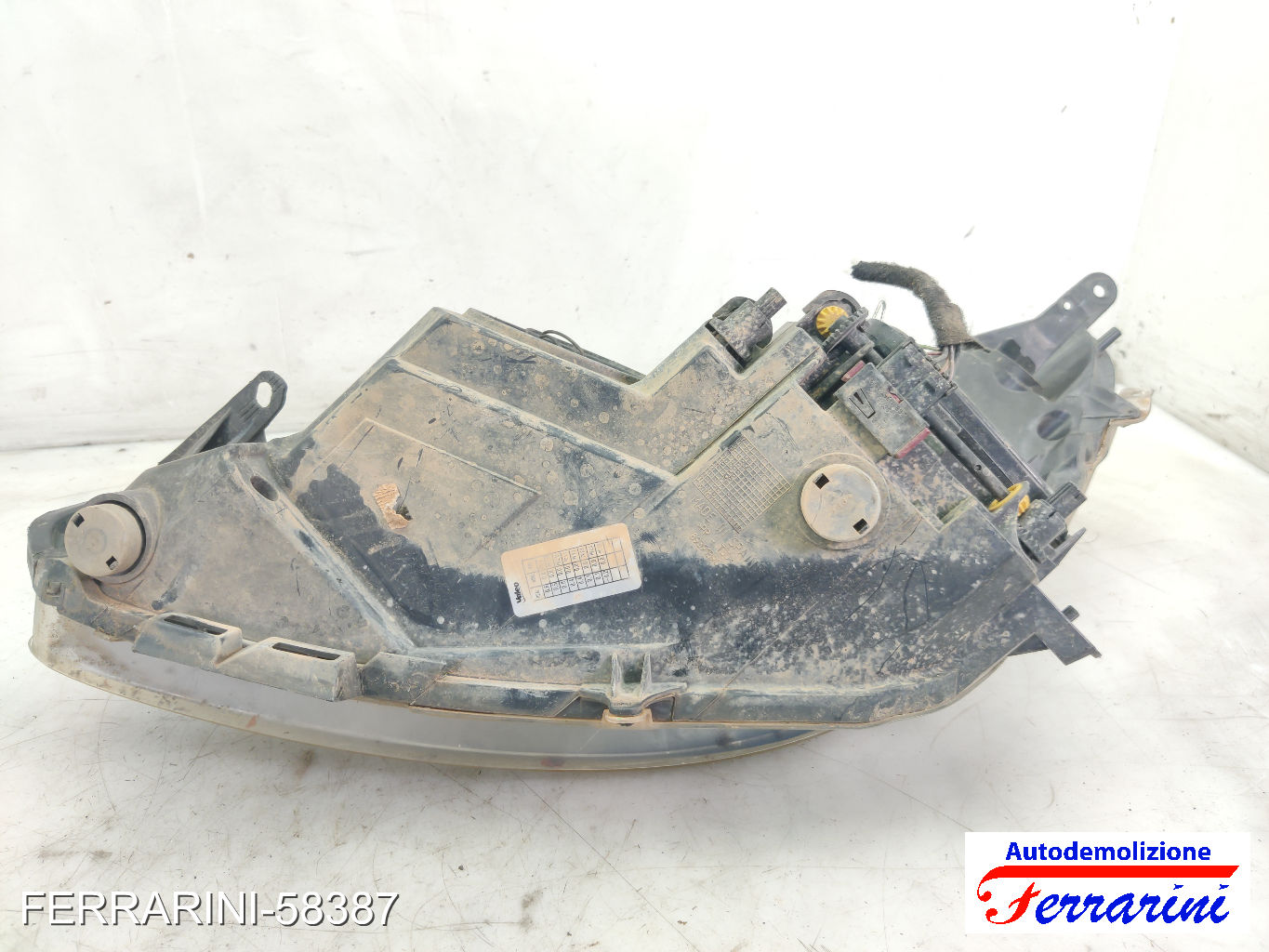 Faro Anteriore OPEL CORSA D S07 2006-2014 destro, dx 13186382, 89313300 7