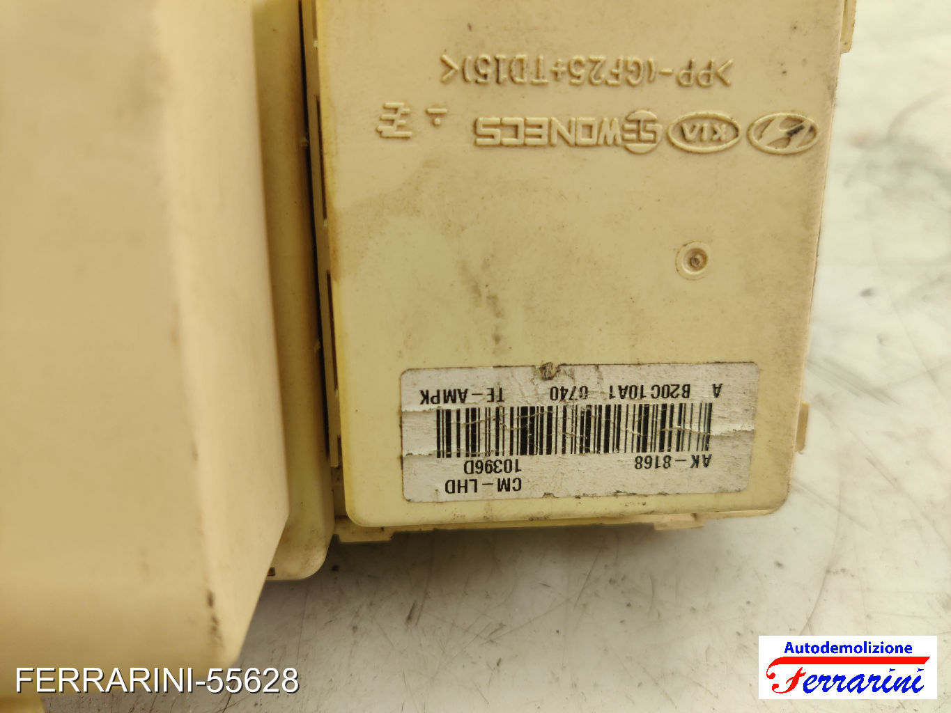 Fusibiliera Scatola Fusibili Body Computer HYUNDAI SANTA FE 2 CM 2.0 CRDI 4X4 9