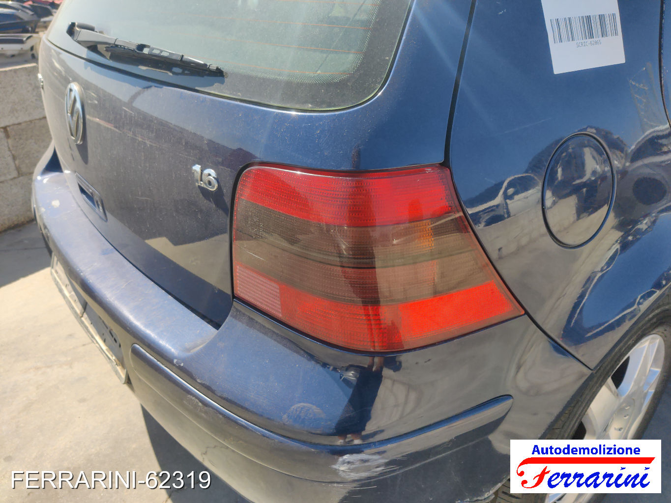 Vw Golf 4 1J1 1.6 100CV 1997-2004